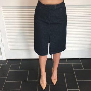 Armani Exhange denim pencil skirt